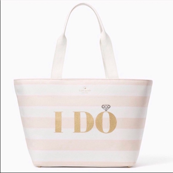 kate spade bridal tote